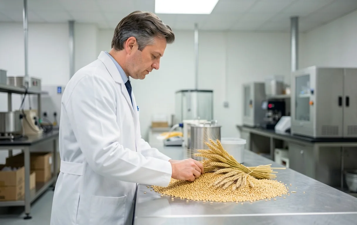 Laboratorní kontrola zrna